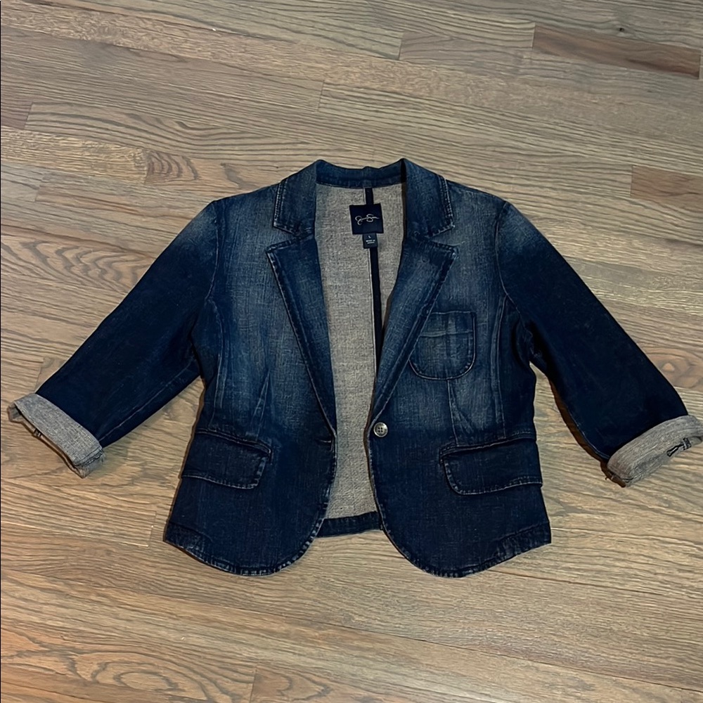 Dark Denim Blazer